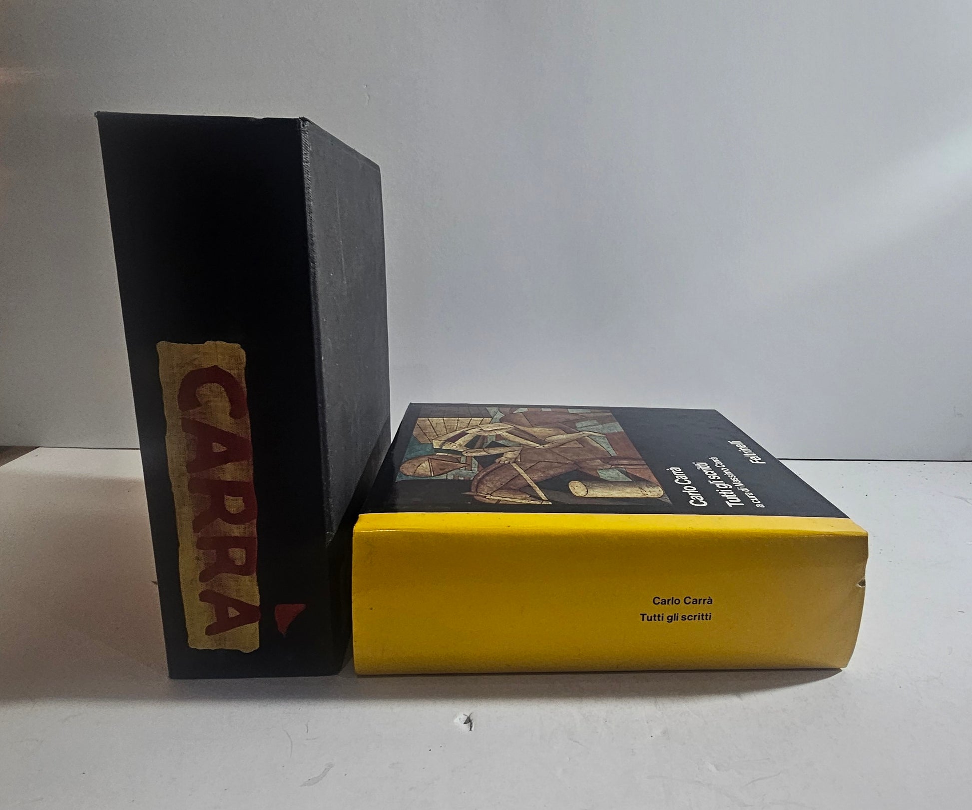 carlo carra tutti gli scritti feltrinelli cofanetto originale