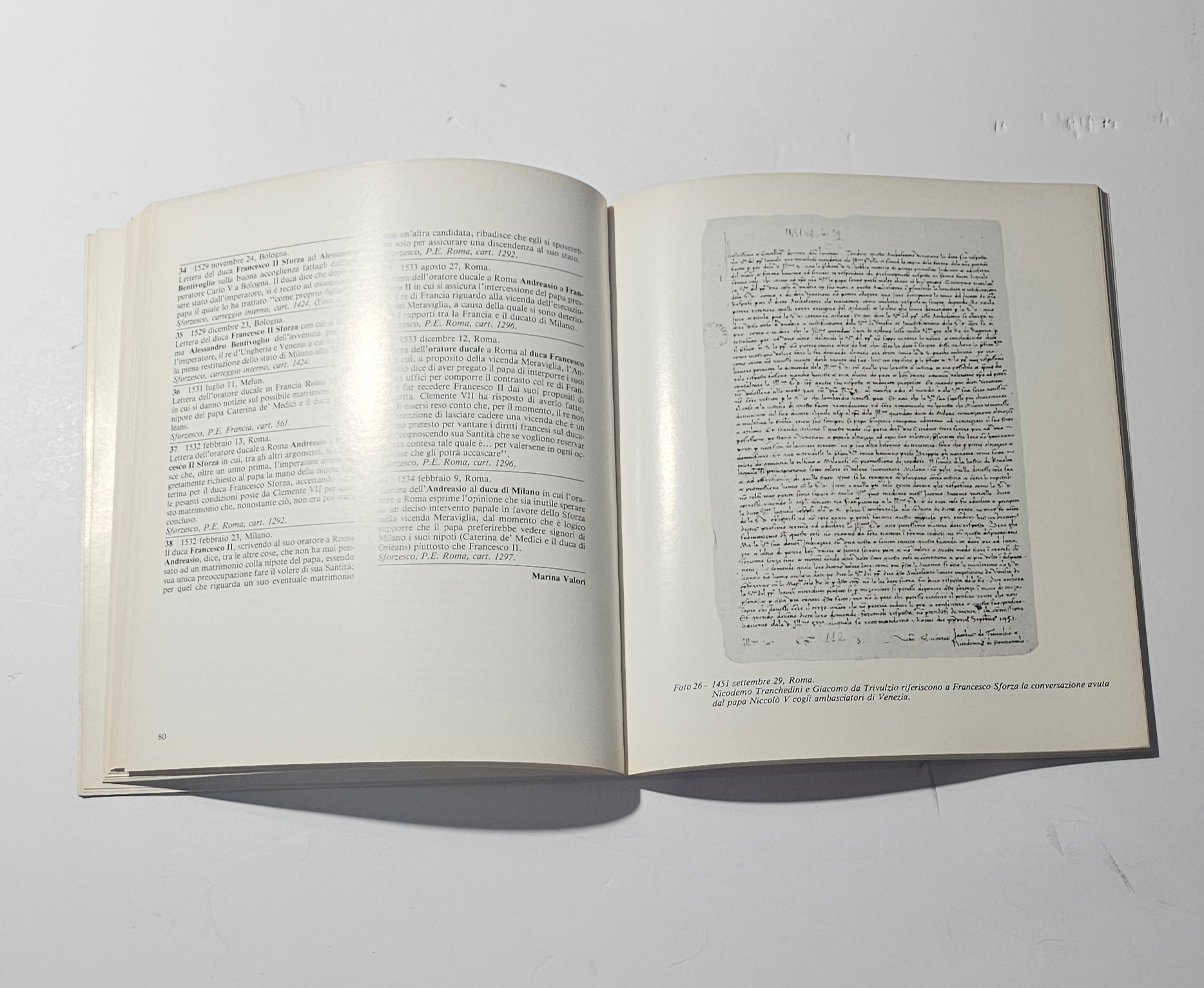 Pagina interna con manoscritto storico dell archivio sforzesco io libro carmine