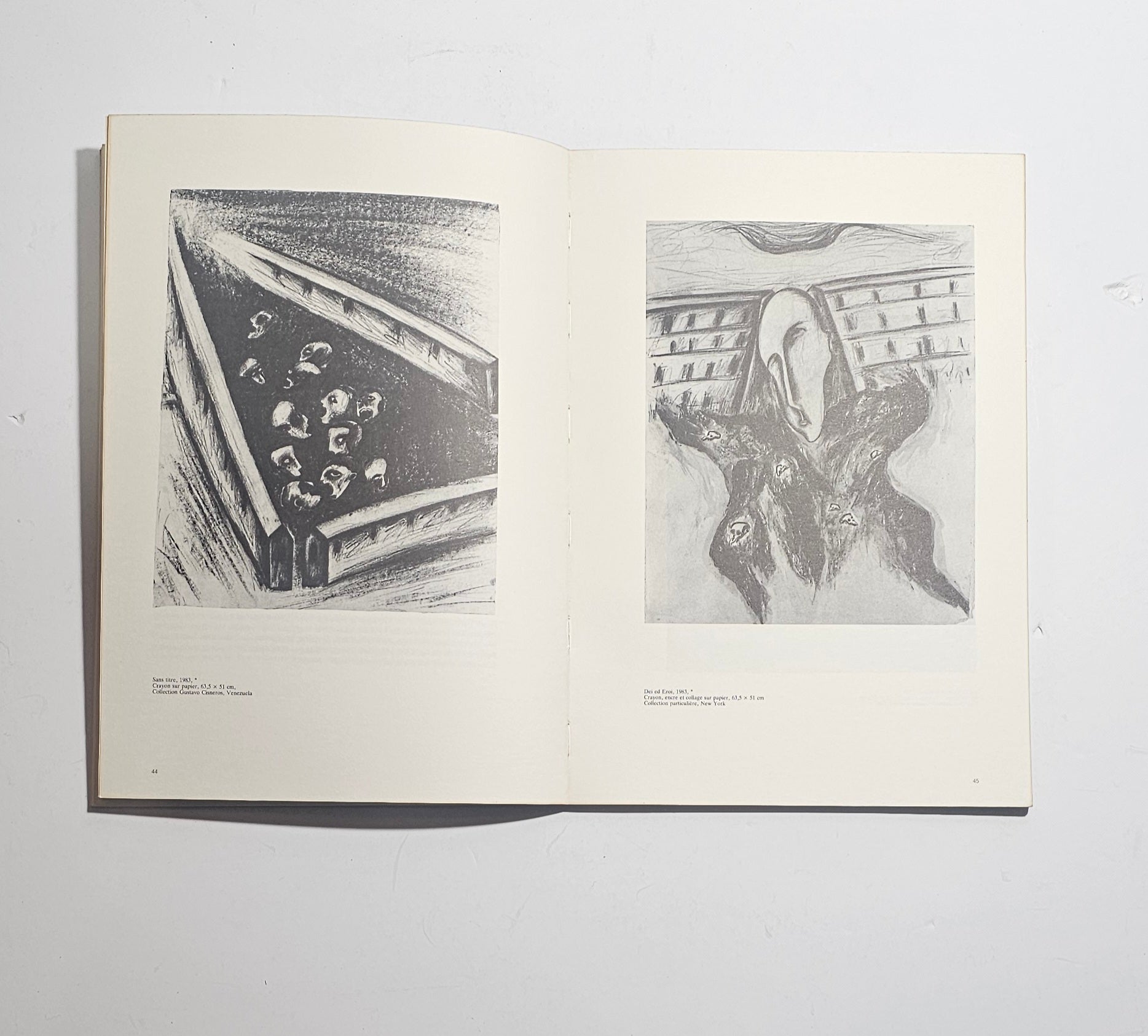 Catalogo mostra Pompidou Cucchi