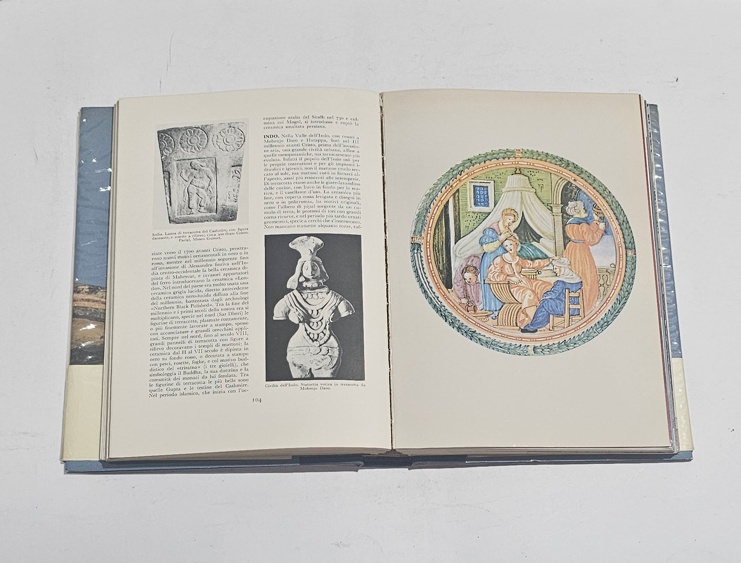 Esempi di ceramica storica illustrata libro Cinotti