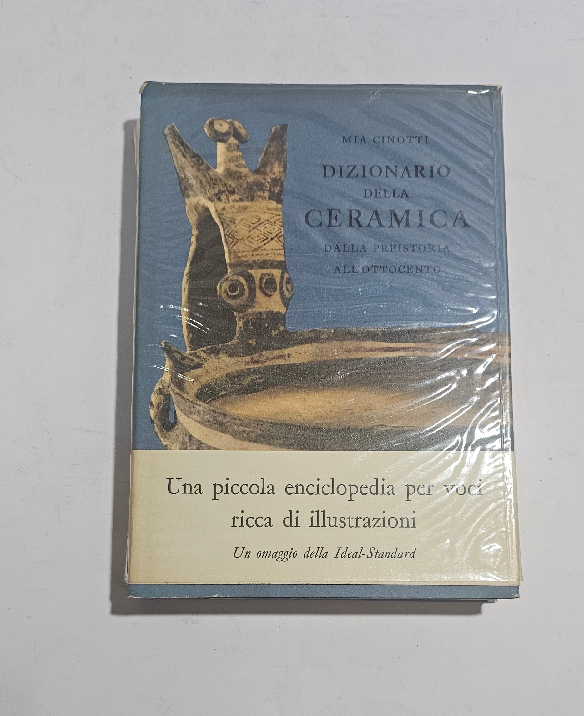 Dizionario della ceramica Mia Cinotti copertina piatto anteriore