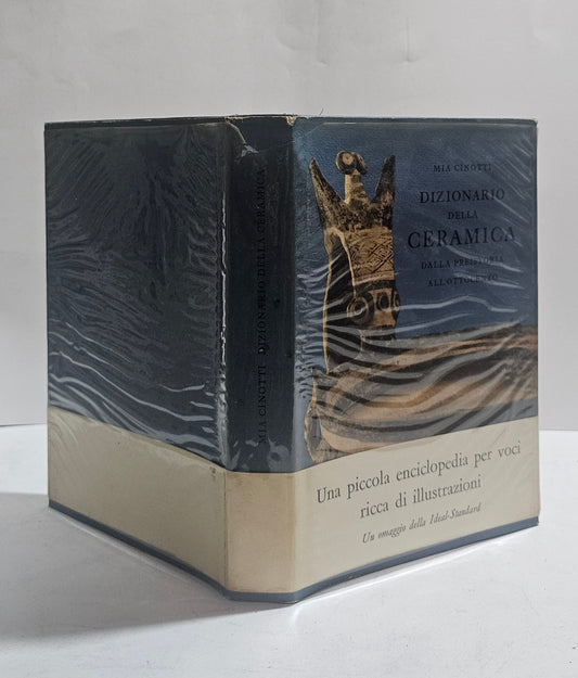 Dizionario della ceramica Mia Cinotti copertina libro illustrato