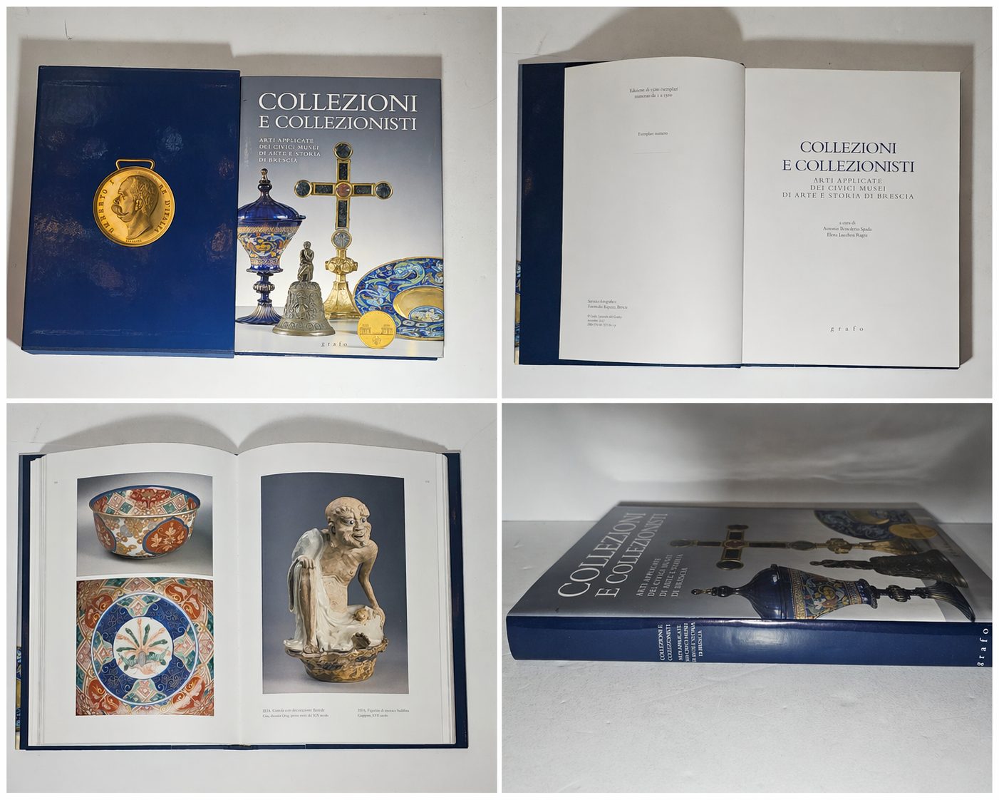 iolibrocarmine collezioni e collezionisti libro copertina cofanetto interno dorso musei brescia
