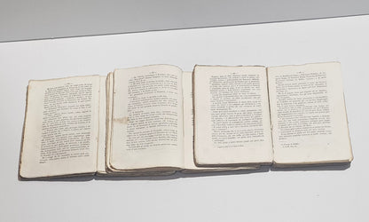 Pagine interne libro antico La congiura di Brescia