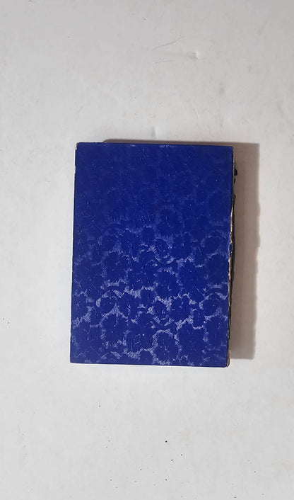 copertina libro antico decorazione blu