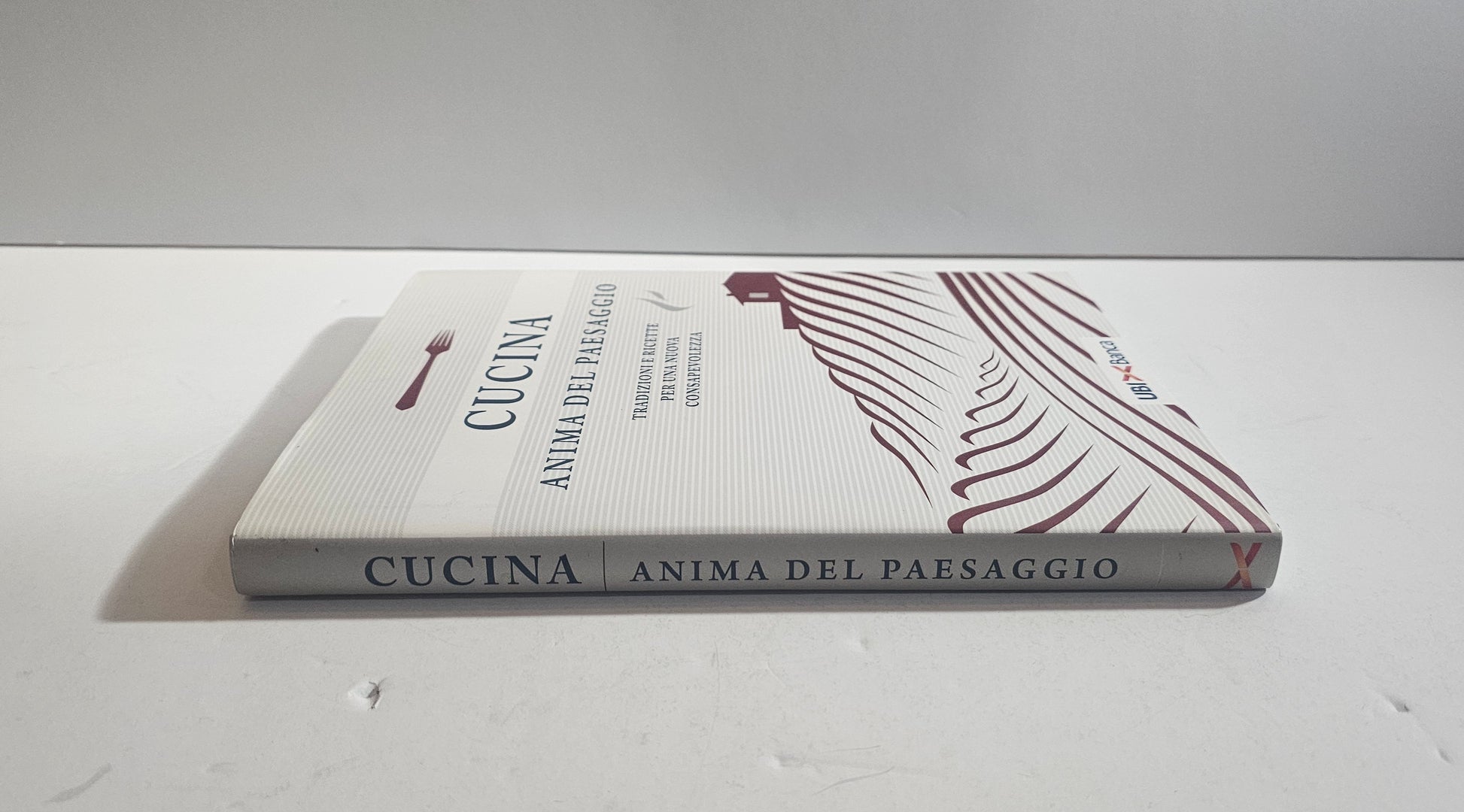 cucina anima del paesaggio dorso libro gastronomia italiana