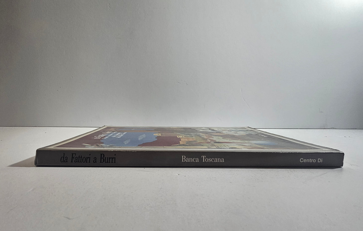 Libro frontespizio illustrato collezione Banca Toscana