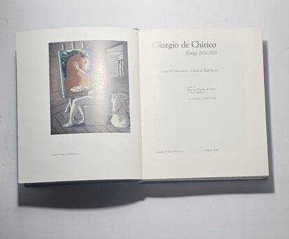 Frontespizio Giorgio de Chirico Parigi 1924 1929 iolibrocarmine
