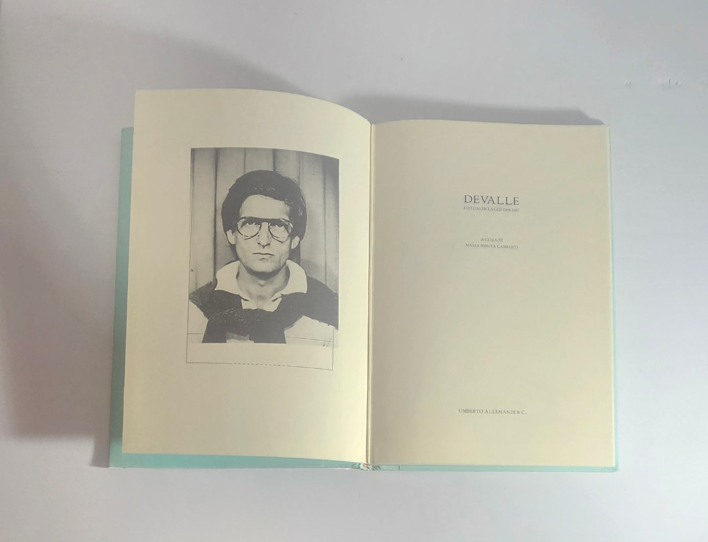 Frontespizio libro Devalle Allemandi
