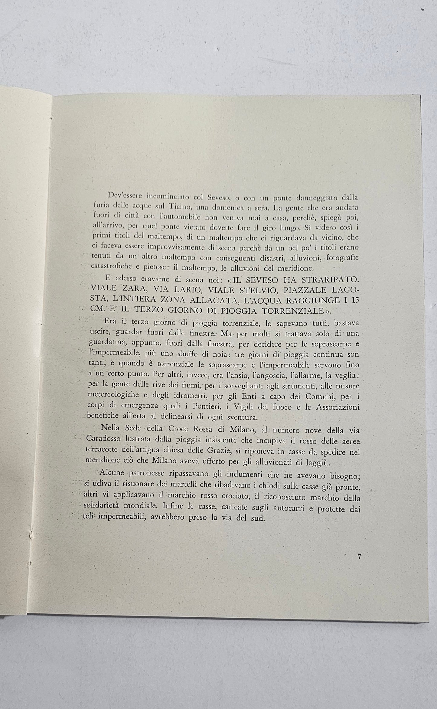 iolibrocarmine pagina interna testimonianza alluvione Polesine
