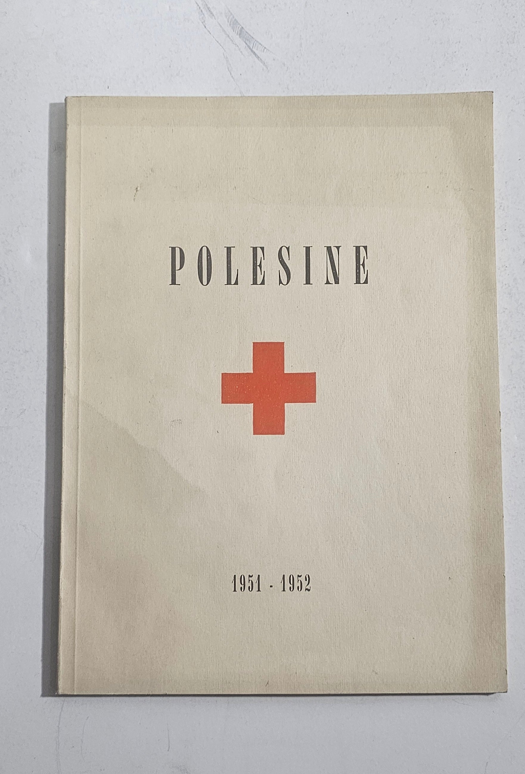 iolibrocarmine copertina Polesine 1951 1952 Croce Rossa Italiana
