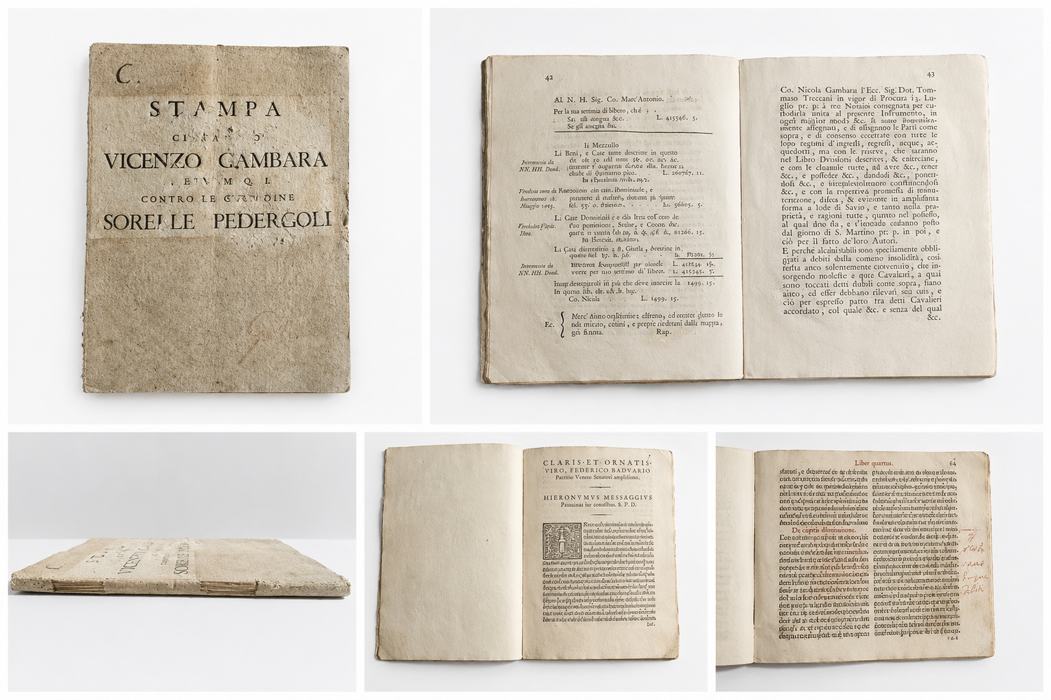 cinquecentina gambara stampa legale cartonato io libro carmine
