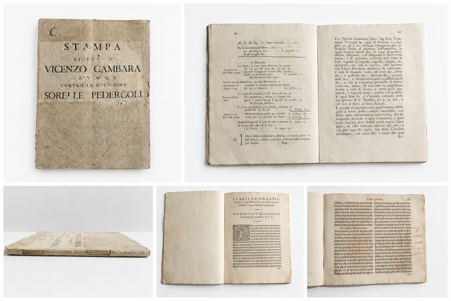 cinquecentina gambara stampa legale cartonato io libro carmine