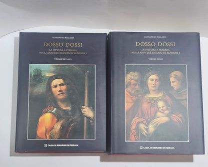 Due volumi Dosso Dossi Ballarin pittura ferrarese Rinascimento