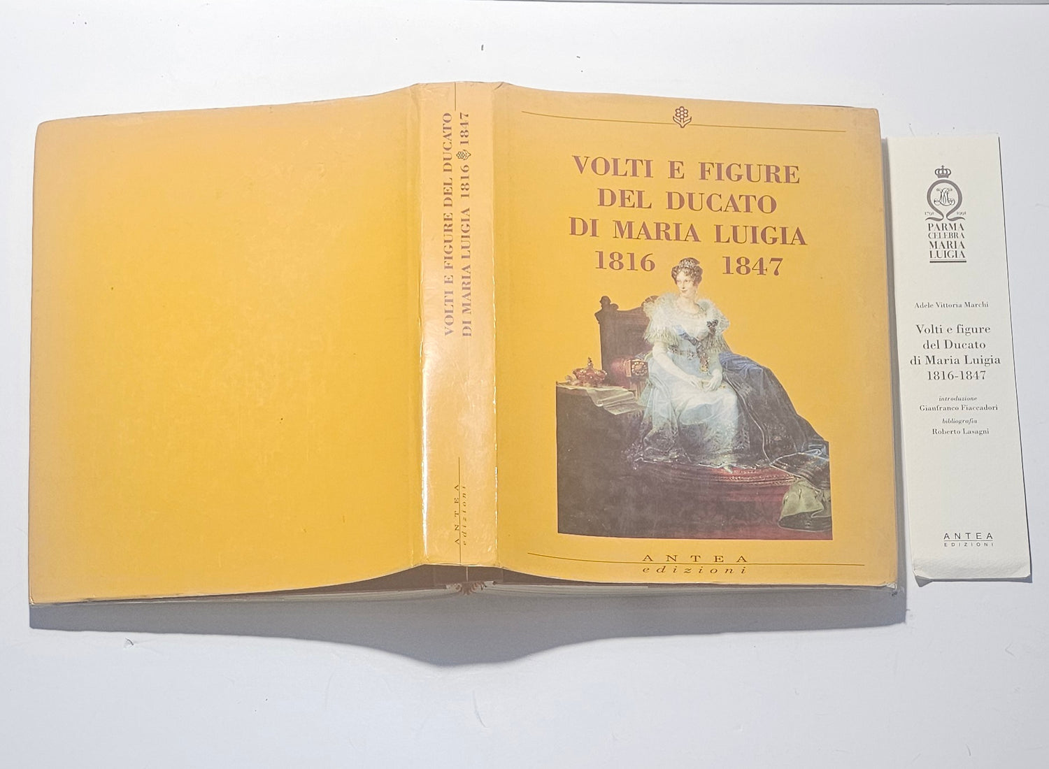 volti e figure ducato maria luigia libro copertina
