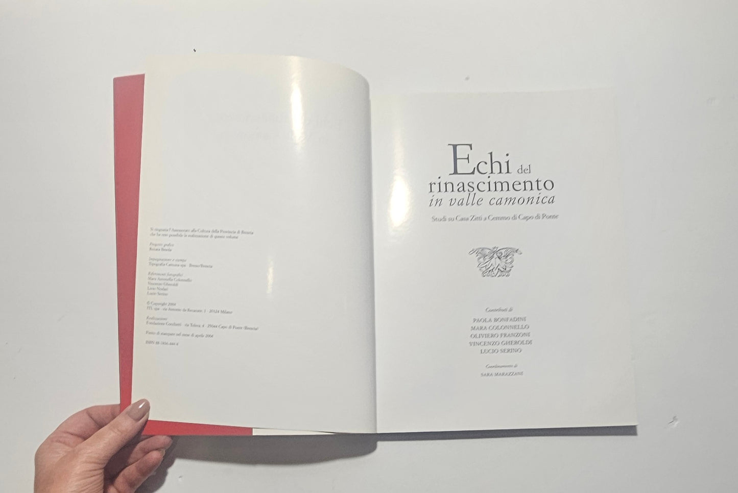 Frontespizio libro Casa Zitti Cemmo Capo di Ponte
