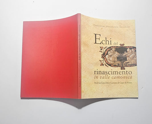 Libro Echi del Rinascimento in Valle Camonica copertina
