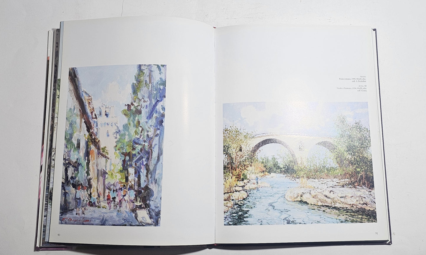 Edgardo Beccalossi catalogo arte 2010 libro pittura contemporanea interno