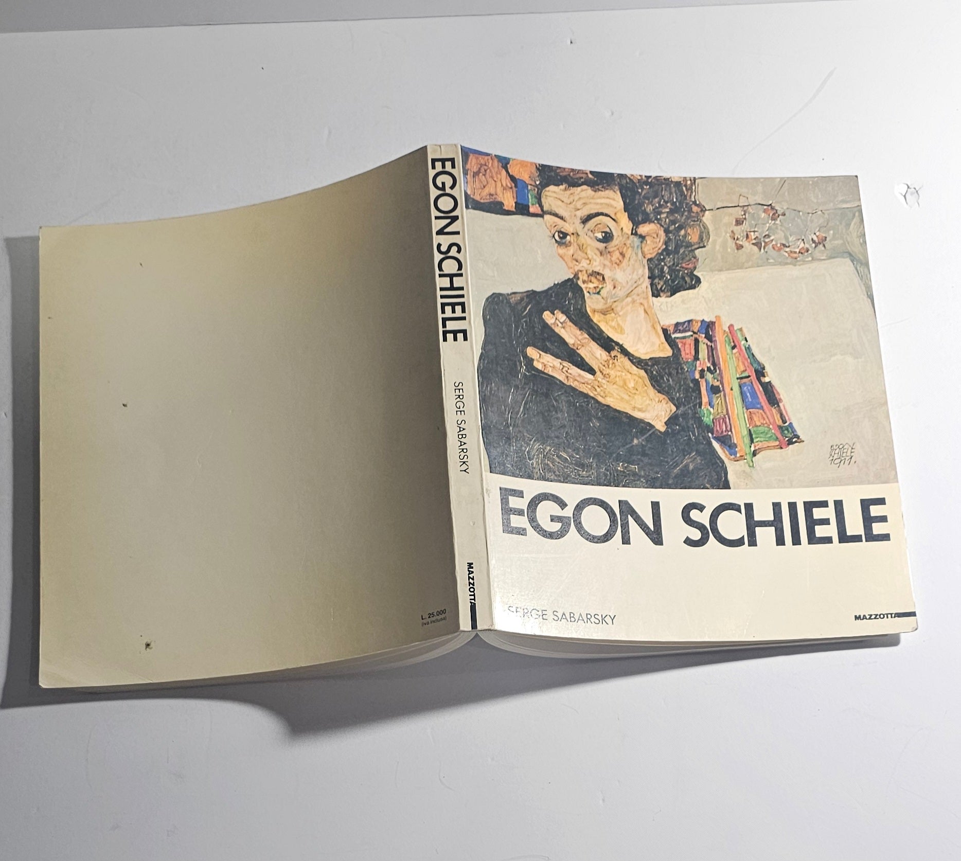 iolibrocarmine copertina Egon Schiele Serge Sabarsky Mazzotta
