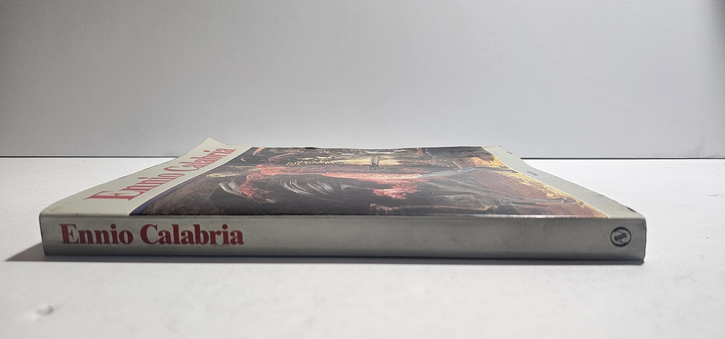 Dorso libro catalogo di Ennio Calabria