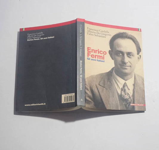 enrico fermi gli anni italiani copertina libro editori riuniti