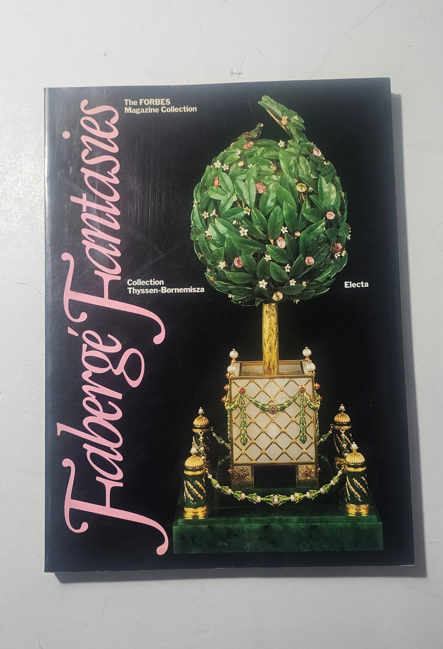 Copertina del volume Fabergé Fantasies The Forbes Magazine Collection Electa iolibrocarmine