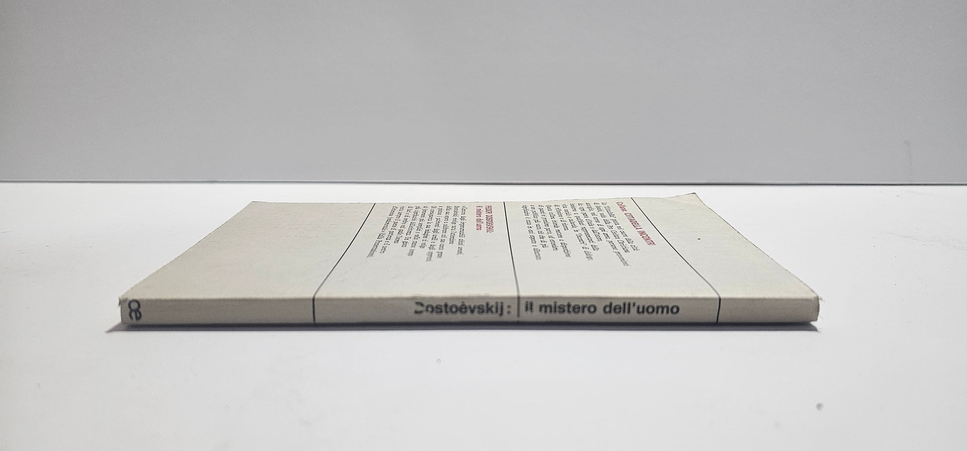 Dorso Dostoevskij Il mistero dell uomo saggio filosofico