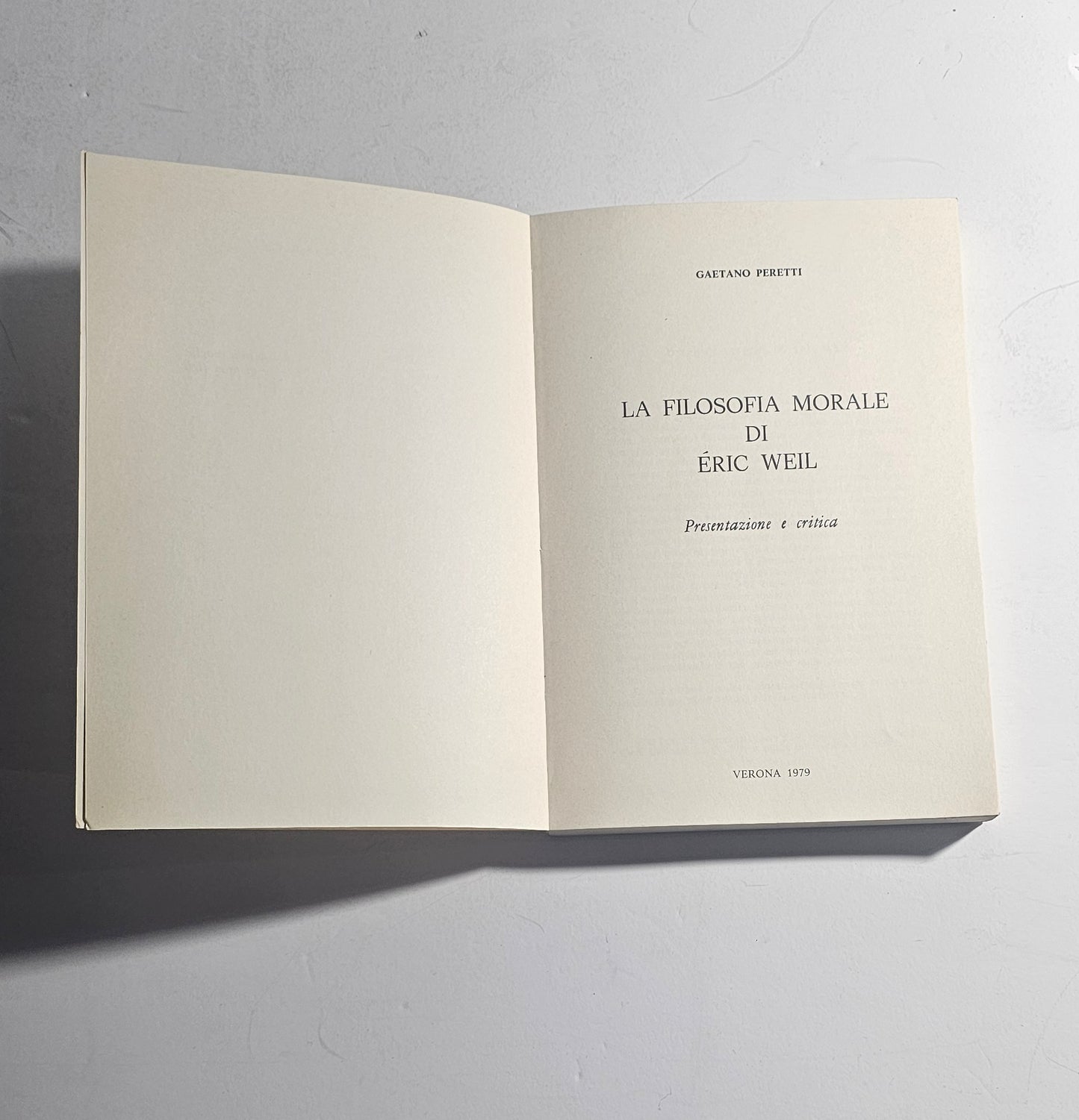 iolibrocarmine frontespizio Gaetano Peretti filosofia morale

