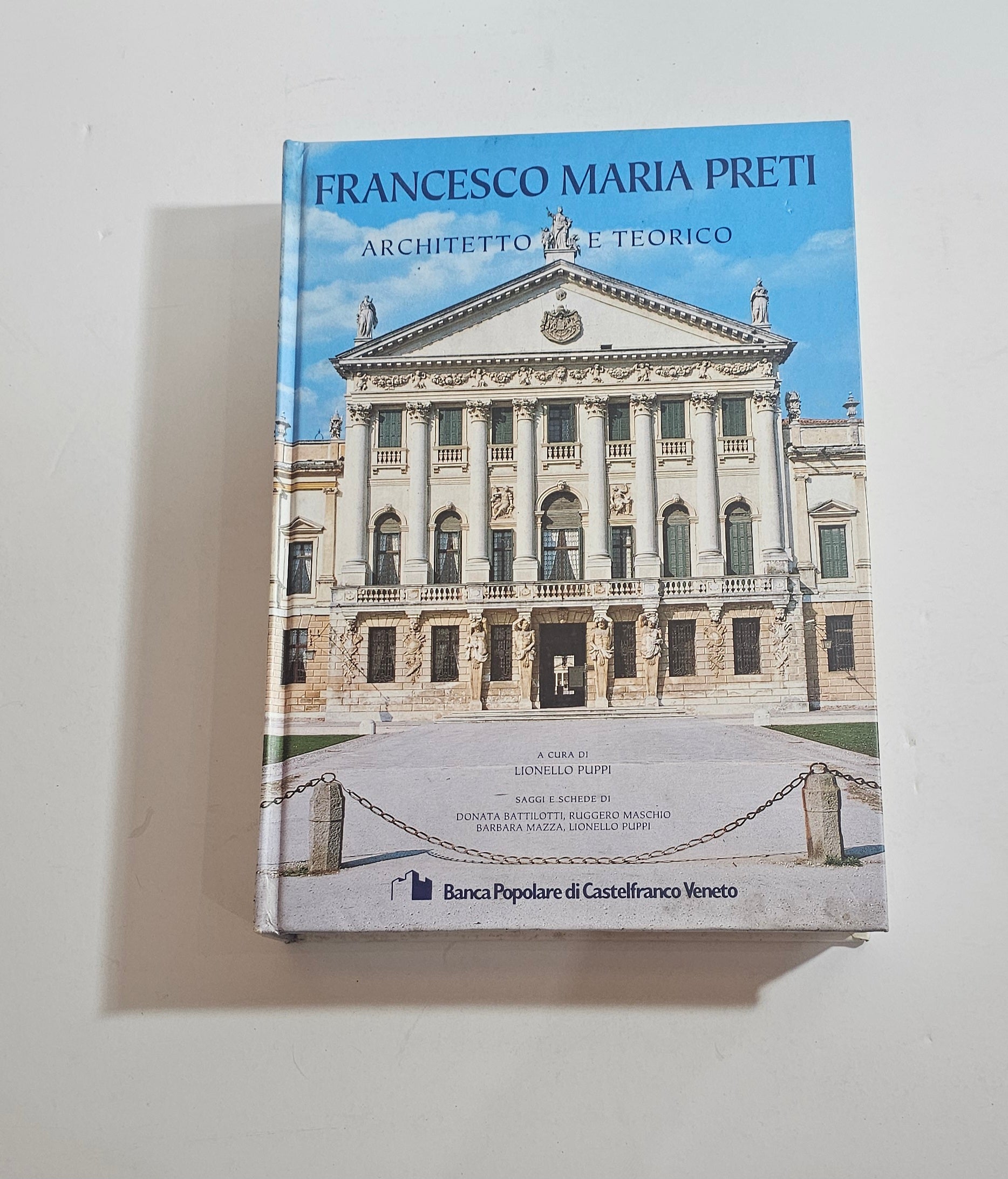 copertina libro architettura italiana settecento francesco maria preti
