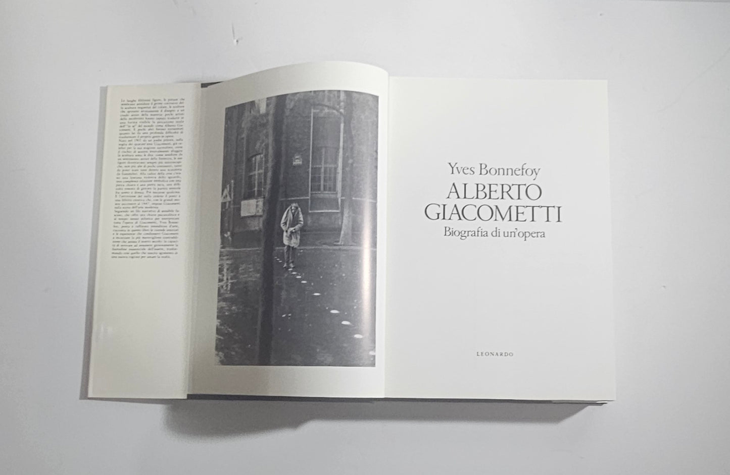 iolibrocarmine frontespizio volume Alberto Giacometti

