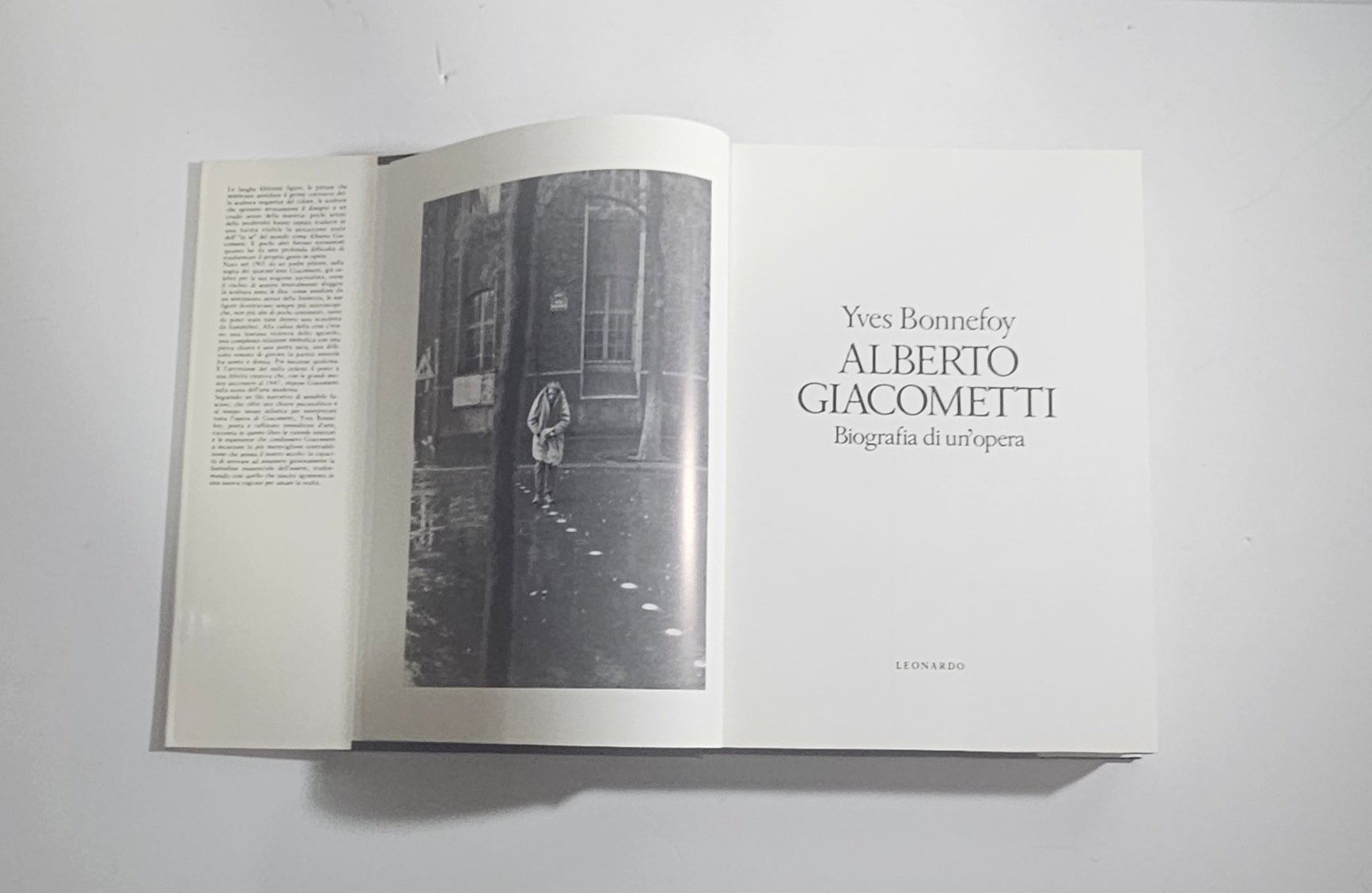 iolibrocarmine frontespizio volume Alberto Giacometti
