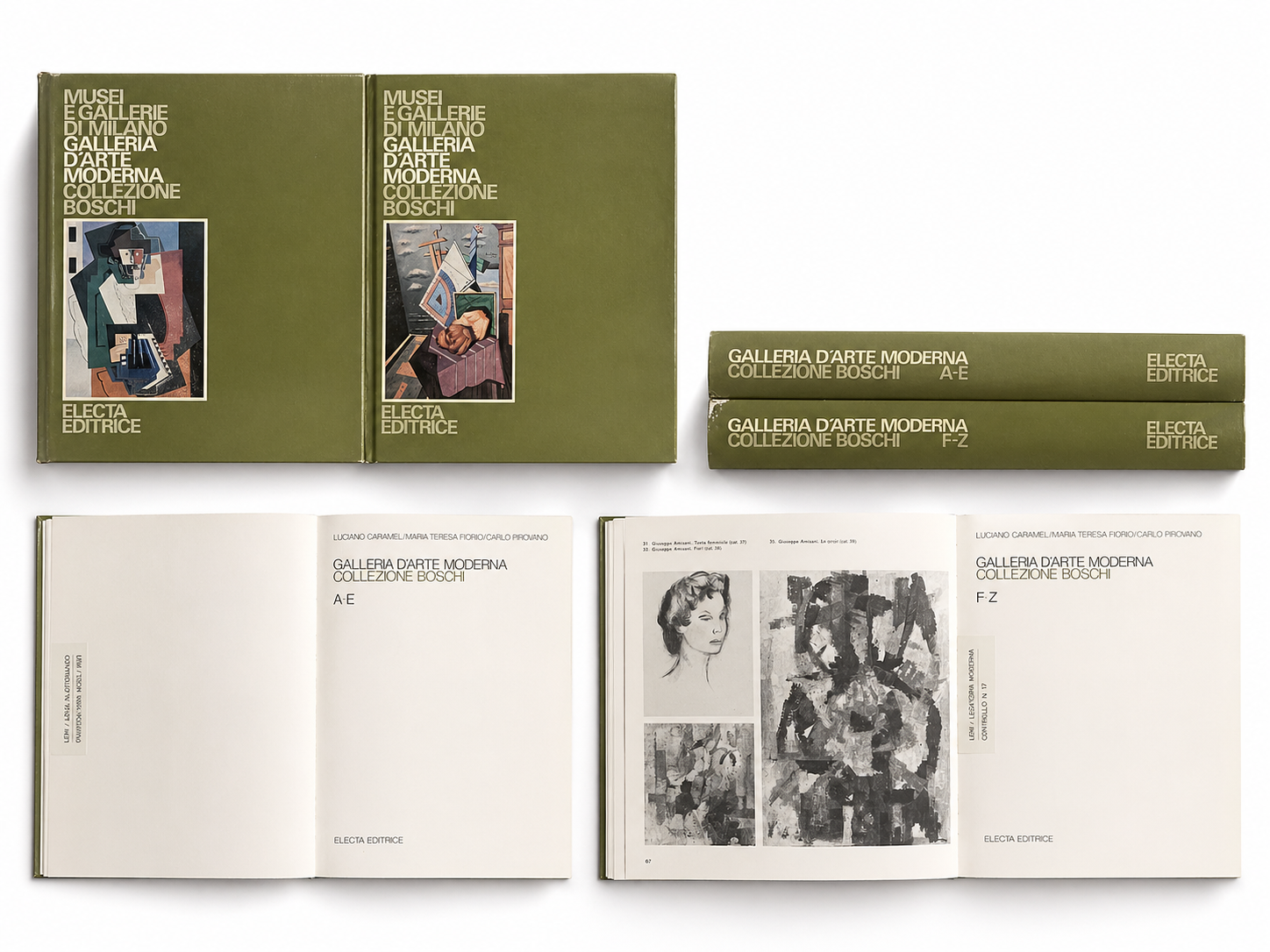 Galleria Arte Moderna Milano Collezione Boschi Electa 2 Volumi - IOLIBROCARMINE