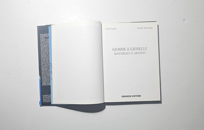 Frontespizio Gemme e Gioielli Materiali e Artisti Carlo Cumo Claude Mazloum iolibrocarmine