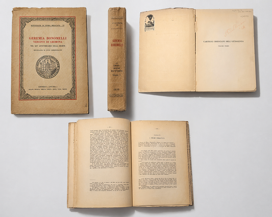 Geremia Bonomelli vescovo di Cremona nel xxv anniversario della morte. Miscellanea di studi commemorativi. - IOLIBROCARMINE