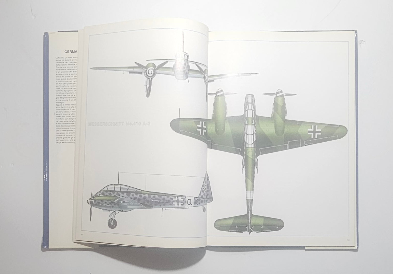 Frontespizio Germania tutti gli aerei da combattimento II Guerra Mondiale iolibrocarmine