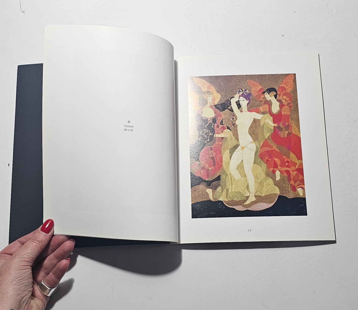 Opera Venere Gianmaria Ciferri tavola a colori iolibrocarmine