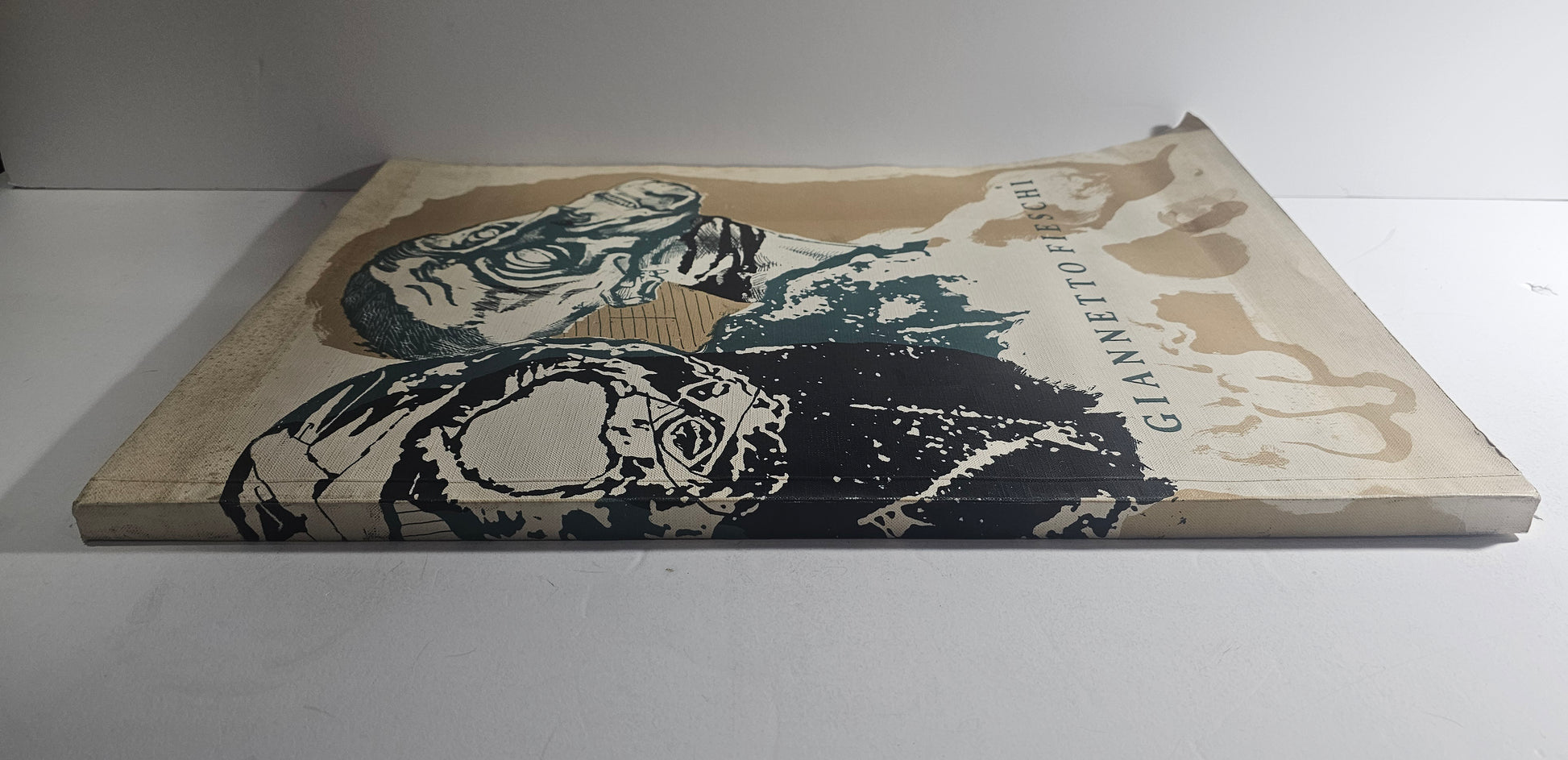 Giannetto Fieschi dorso volume arte italiana 1979 iolibrocarmine