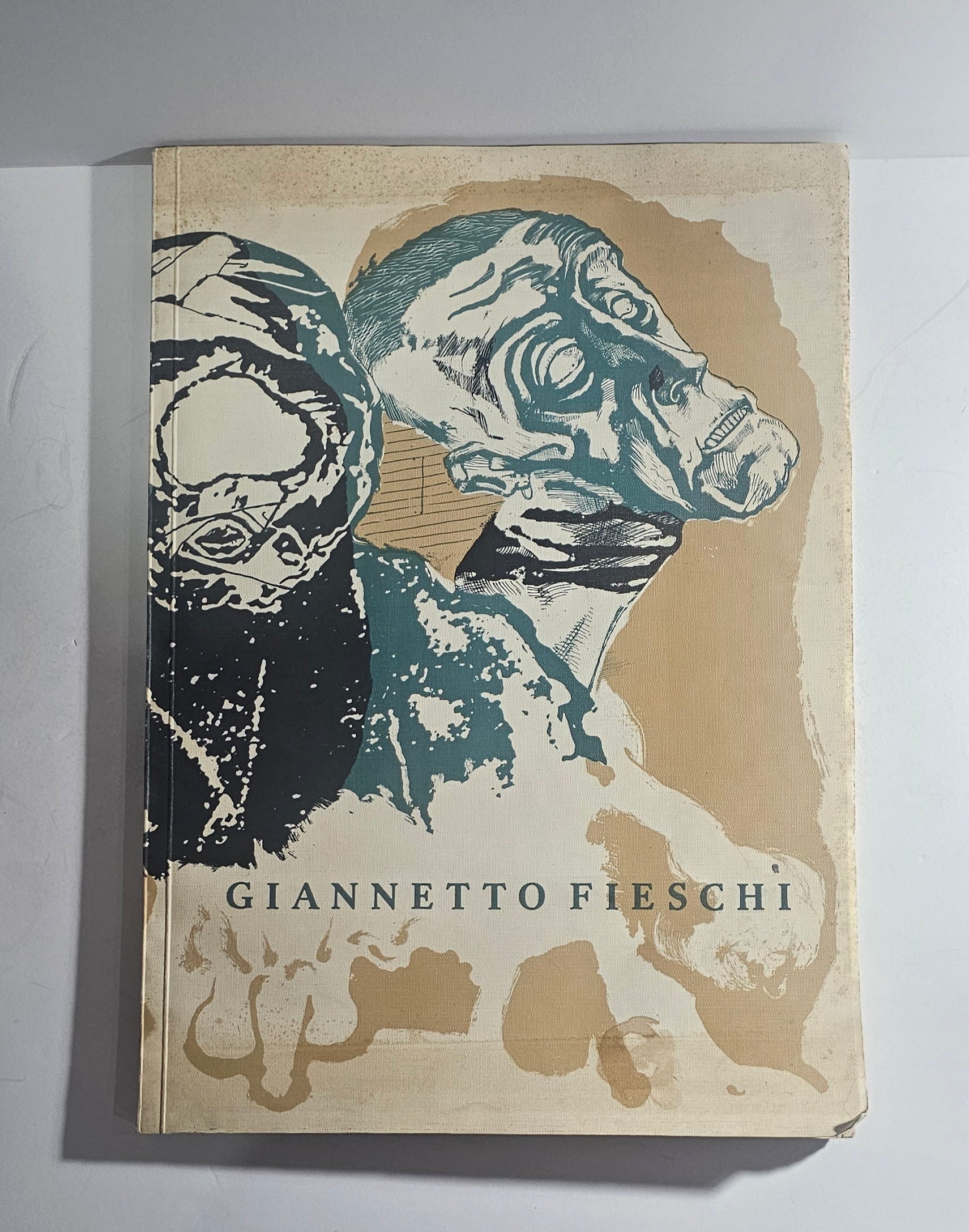 Giannetto Fieschi copertina catalogo arte contemporanea iolibrocarmine