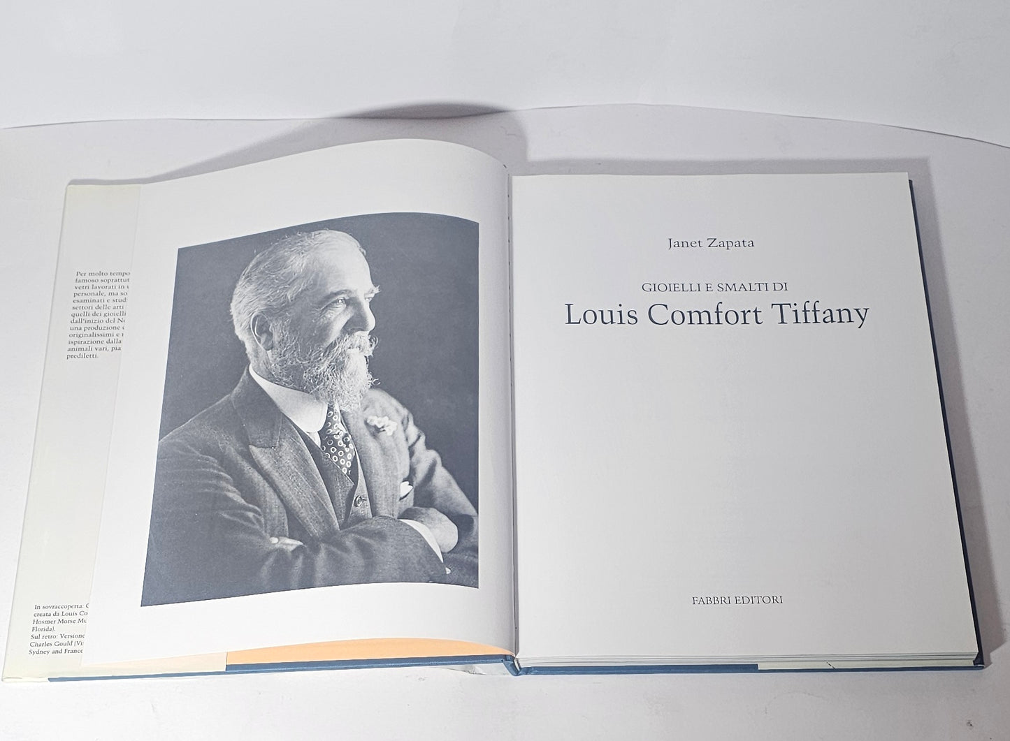 Gioielli e smalti di Tiffany Janet Zapata libro catalogo Louis Comfort Tiffany titolo