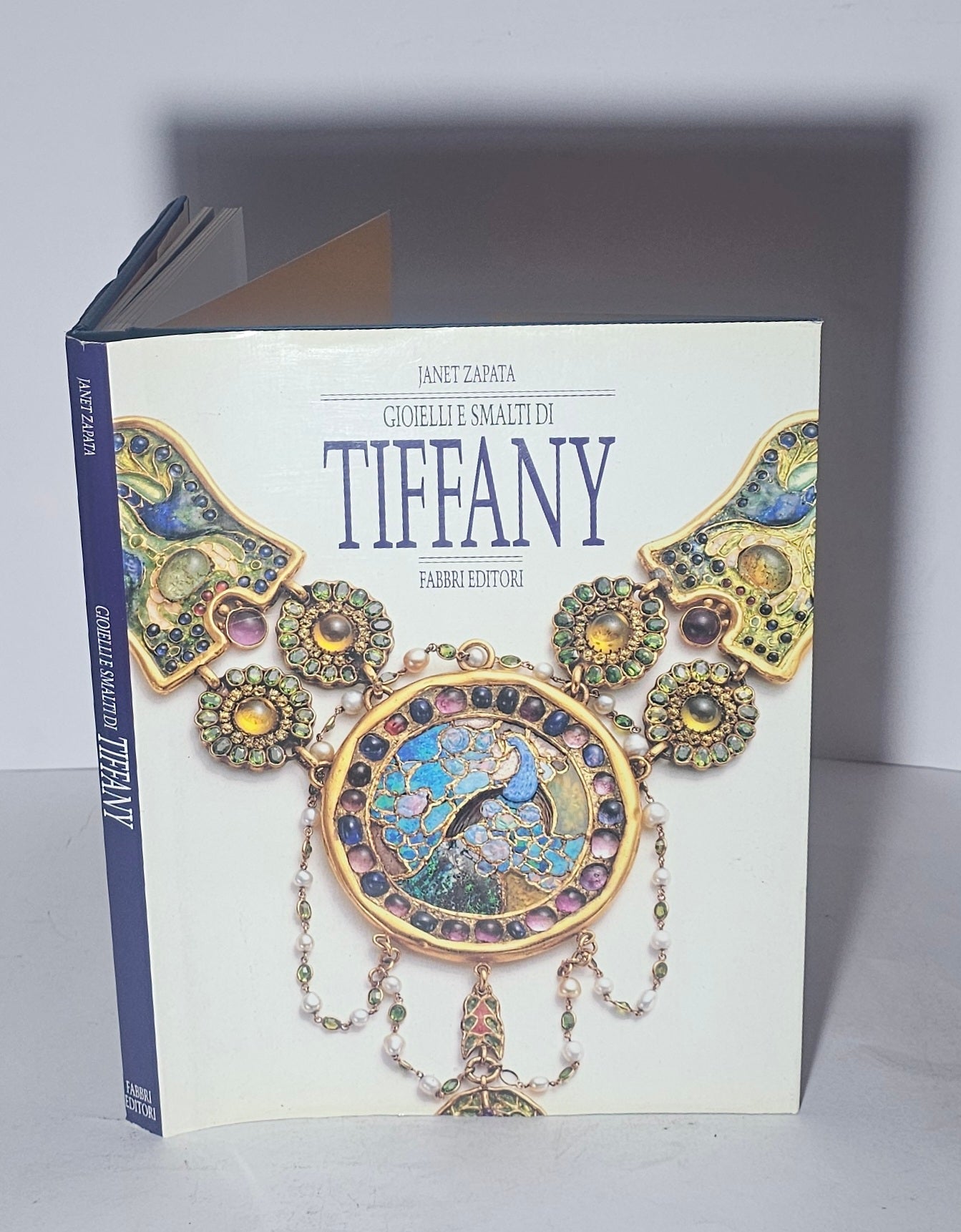 Gioielli e smalti di Tiffany Janet Zapata libro catalogo Louis Comfort Tiffany copertina