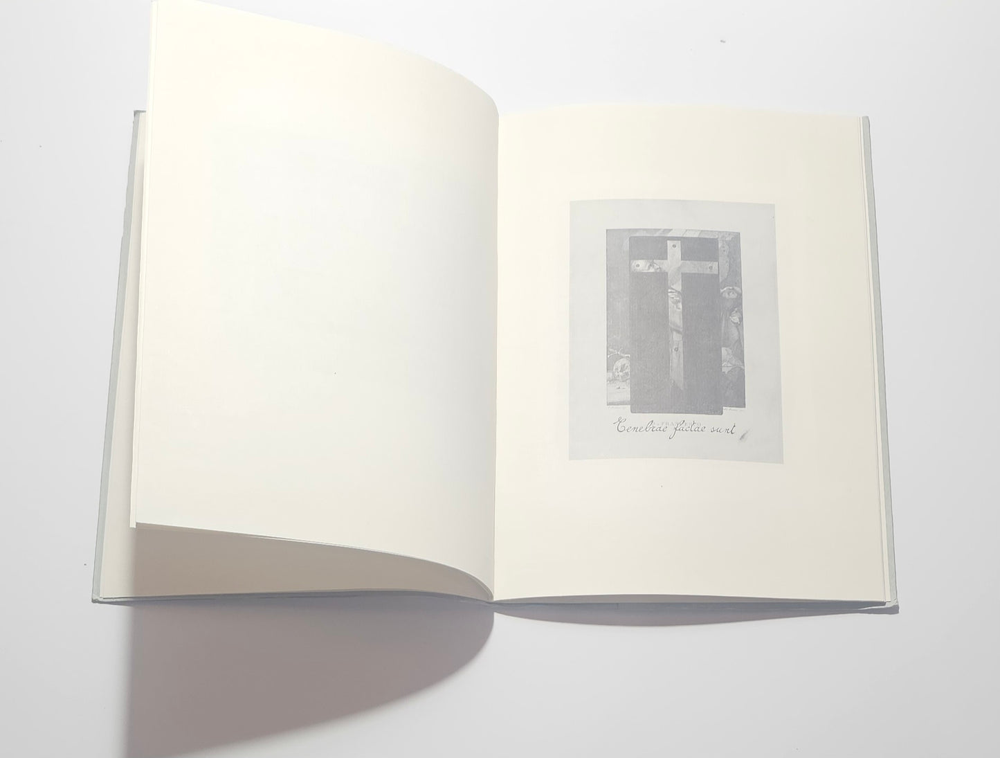 Pagina illustrata arte sacra Tenebrae Responsories Giorgio Bertelli io libro carmine
