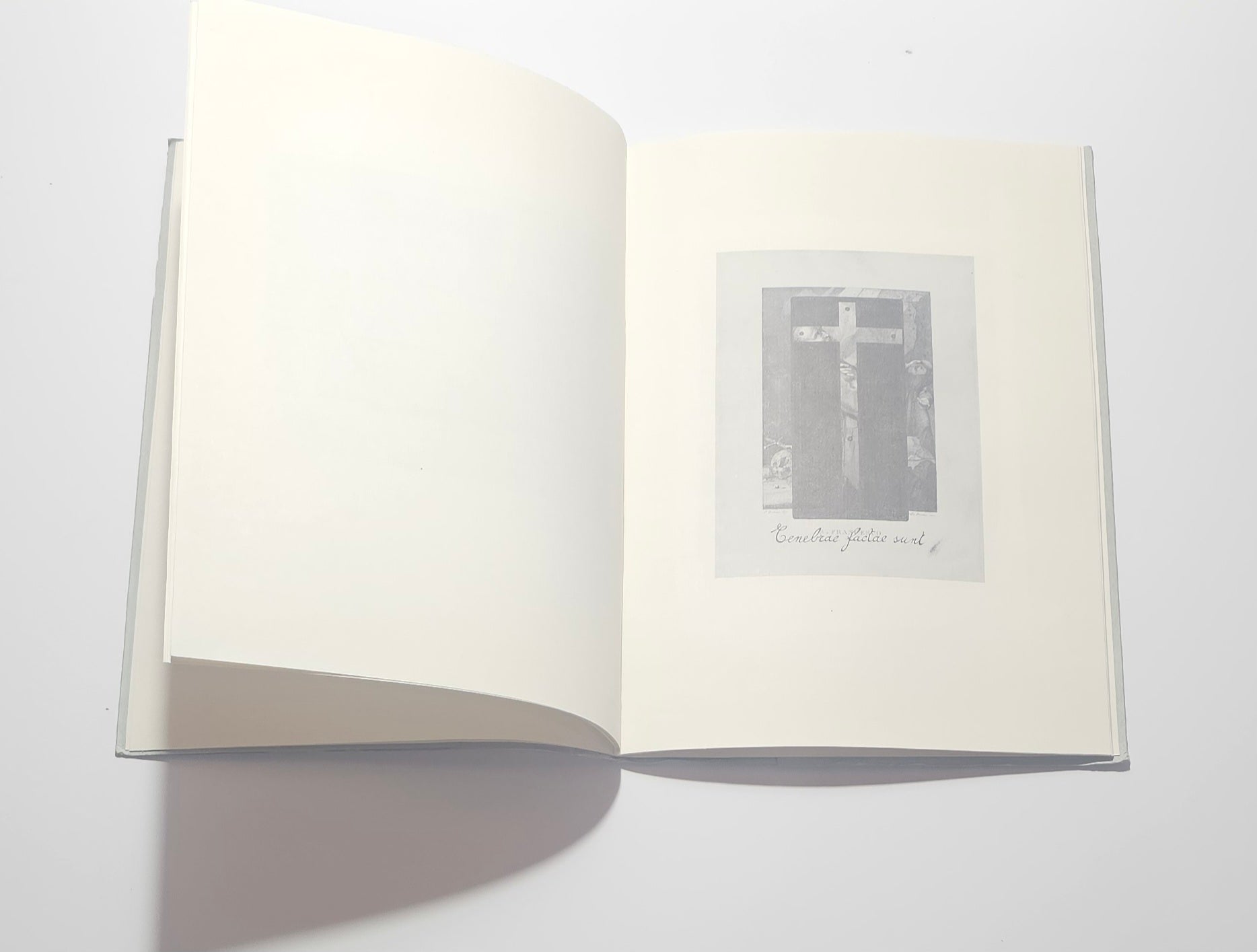 Pagina illustrata arte sacra Tenebrae Responsories Giorgio Bertelli io libro carmine
