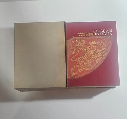 iolibrocarmine gli arabi in italia gabrieli scerrato libro arte copertina
