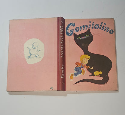 Copertina illustrata del libro Gomitolino di Yambo io libro carmine