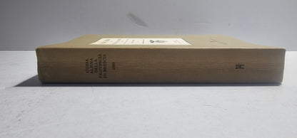 Dorso del volume Guida Alpina Provincia di Brescia 1889 Club Alpino Italiano iolibrocarmine