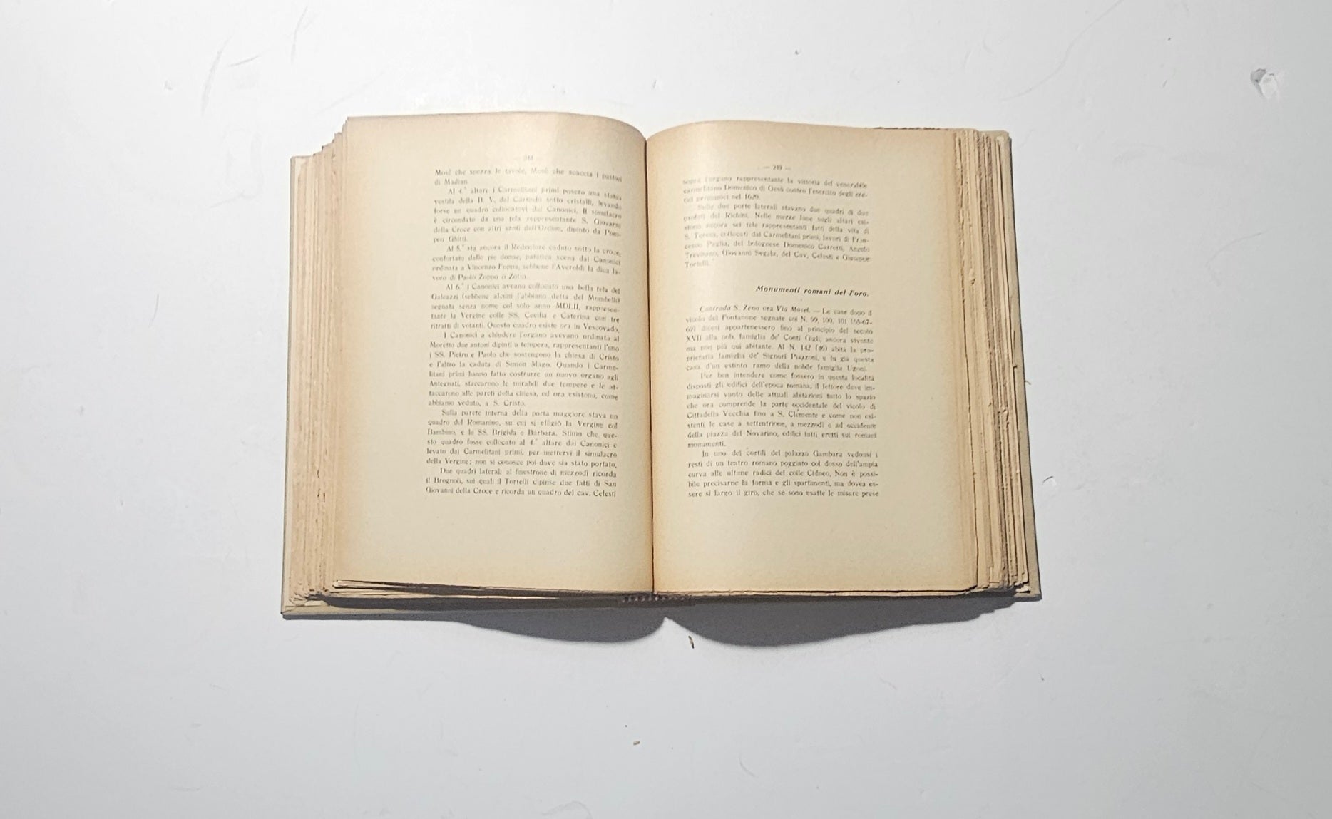 Pagine interne della guida storica sulle vie di Brescia iolibrocarmine
