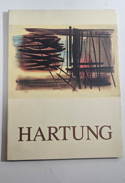 Copertina catalogo Hans Hartung arte informale
