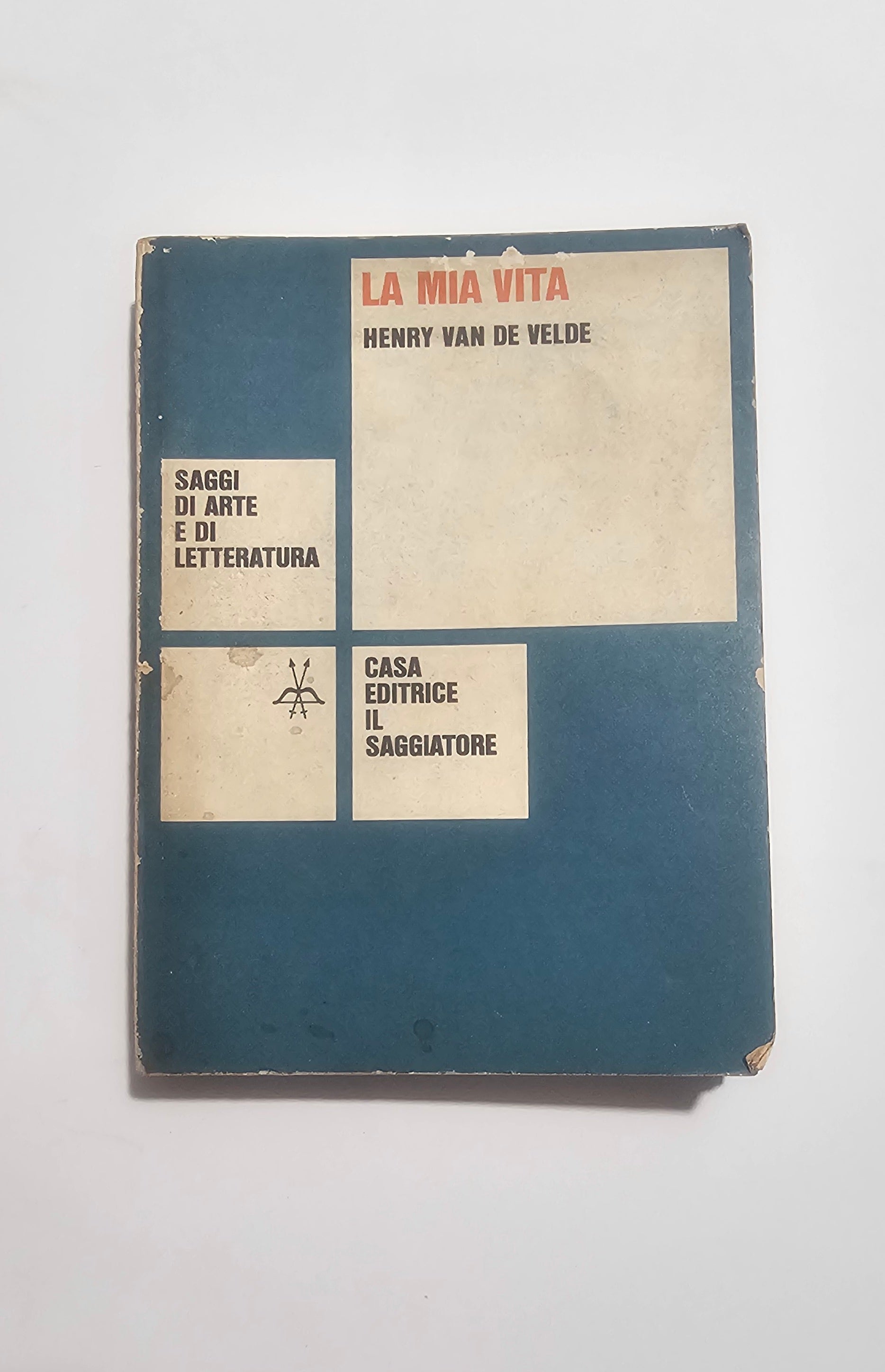 Libro Henry Van de Velde La mia vita Il Saggiatore copertina