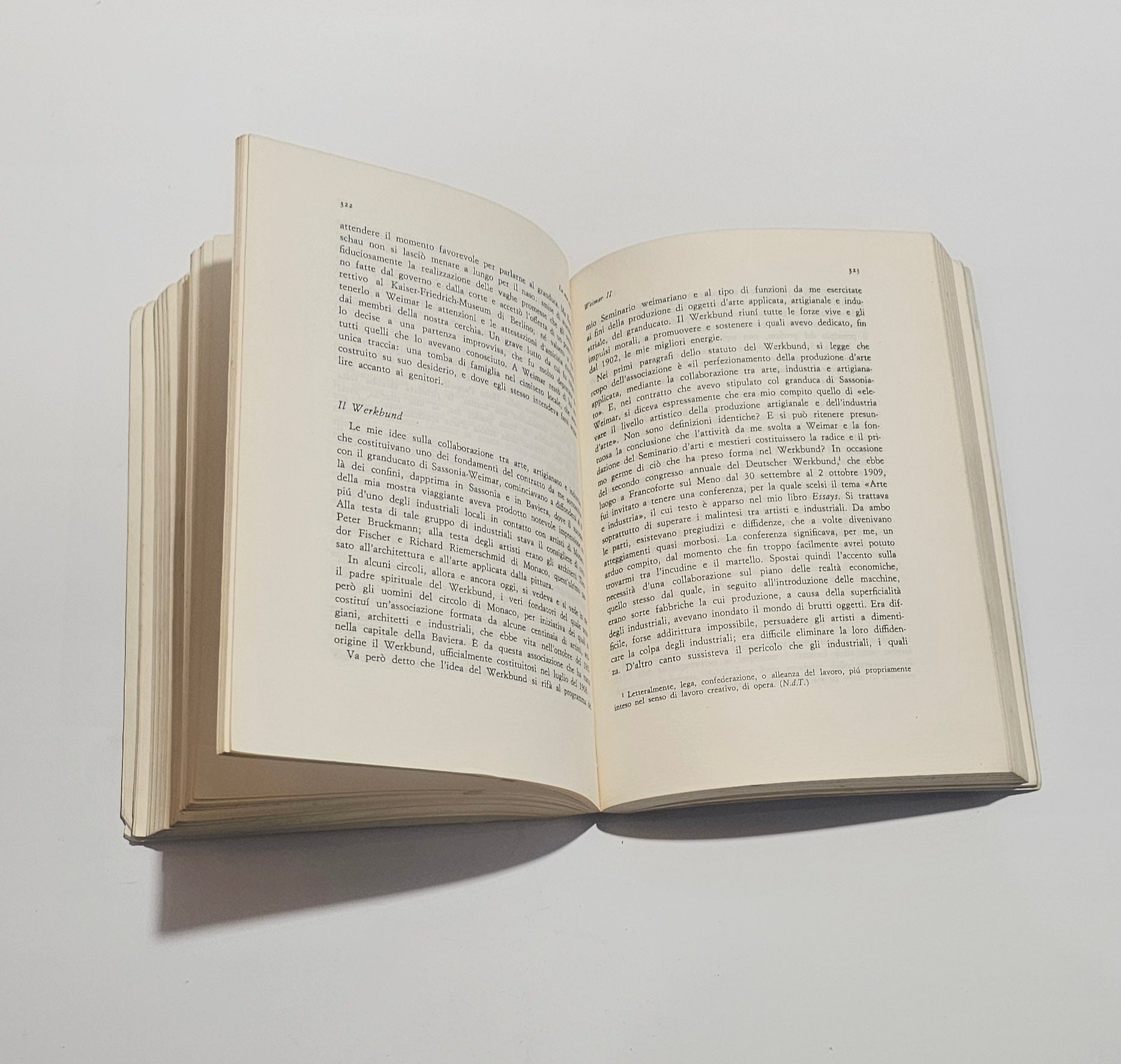 Pagine interne libro Henry Van de Velde La mia vita testo saggio arte