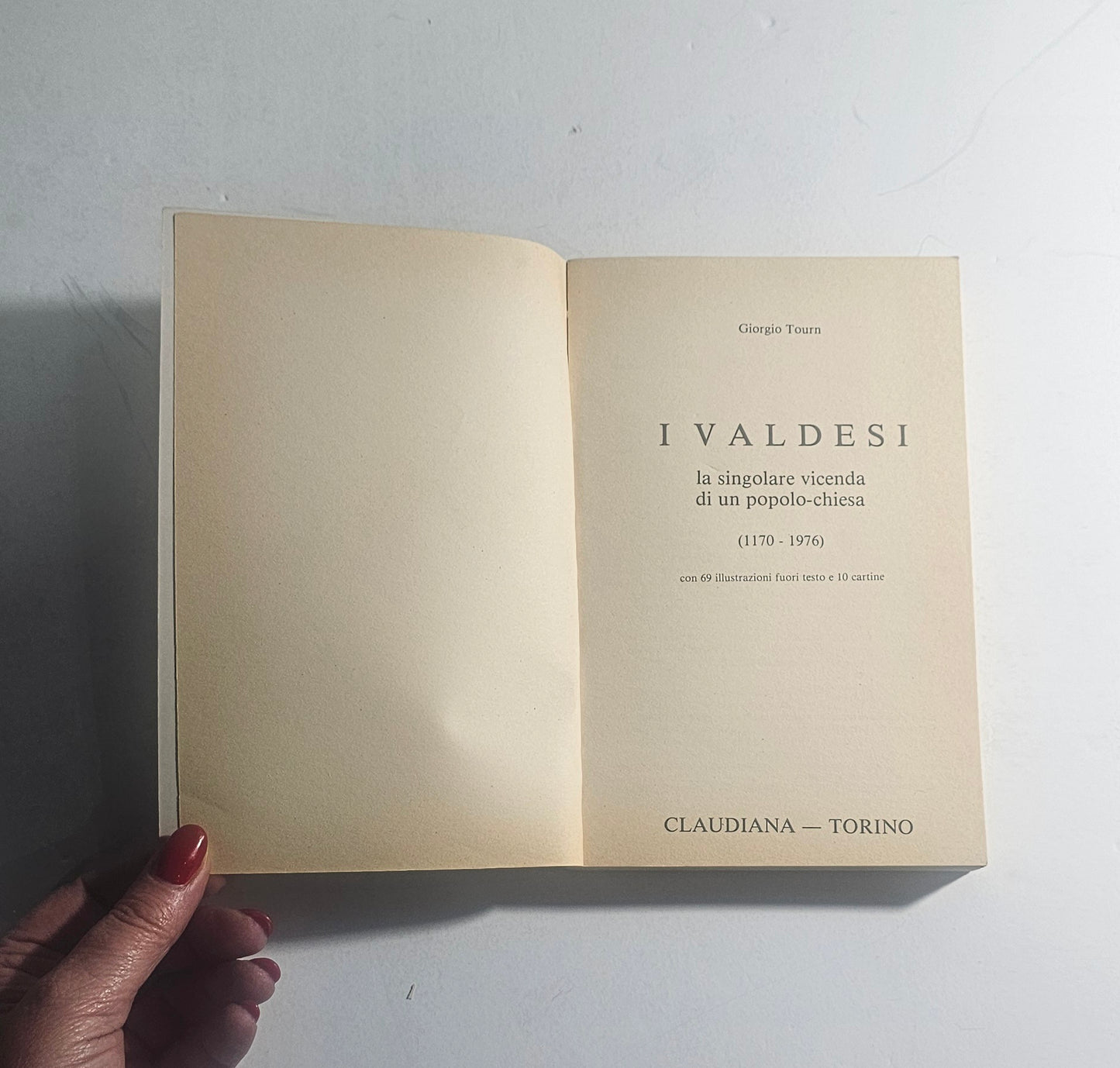 iolibrocarmine libro protestantesimo valdesifrontespizio titolo 
